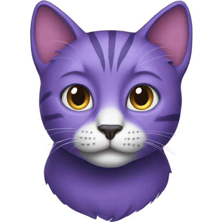 purple cat emoji