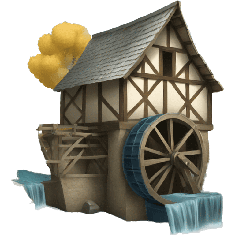 water mill emoji