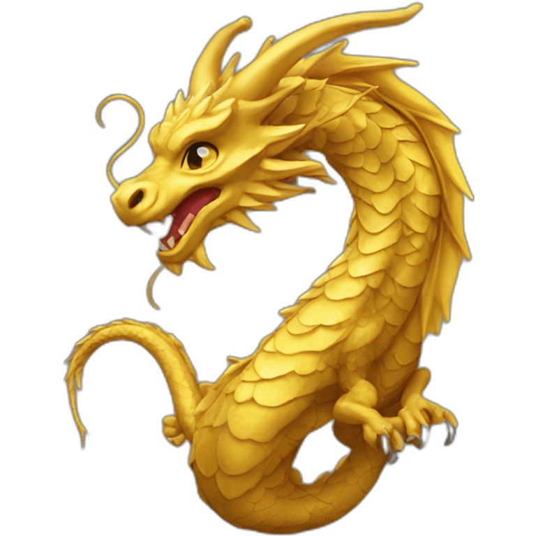 golden dragon emoji