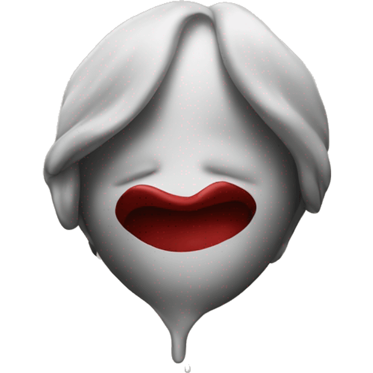 a kiss emoji