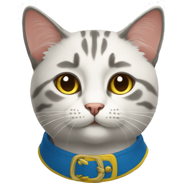 Ukrainian cat emoji