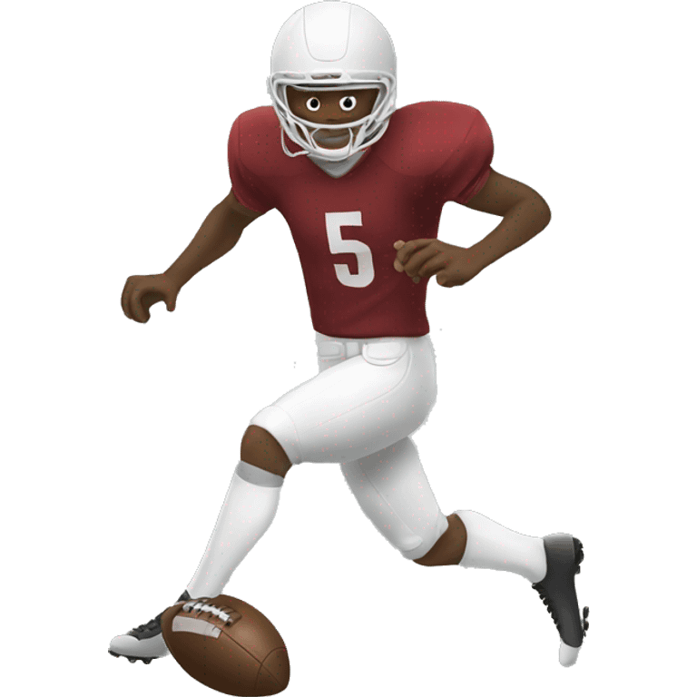 Football kicking emoji