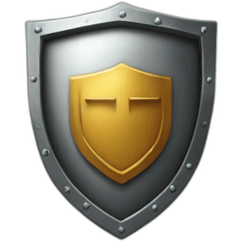 shield with "GM" on front emoji