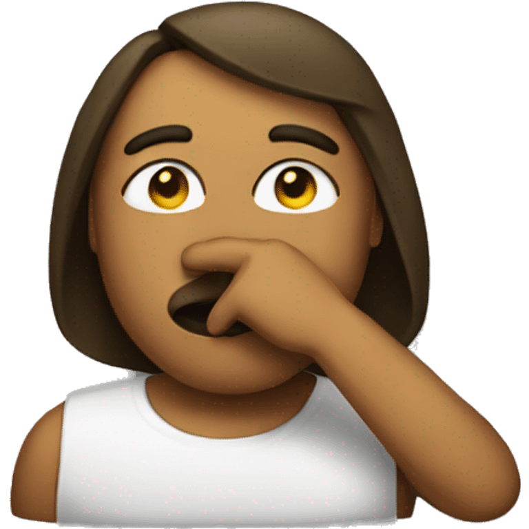 Shh emoji