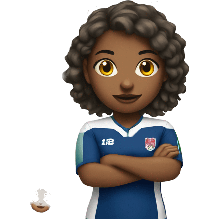 Rugby girl  emoji