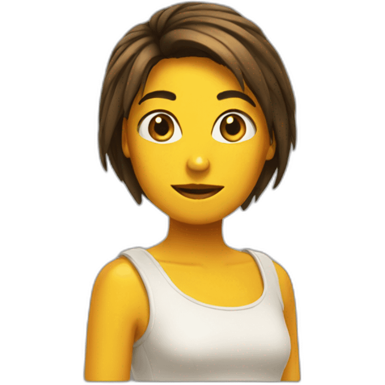 chica emoji