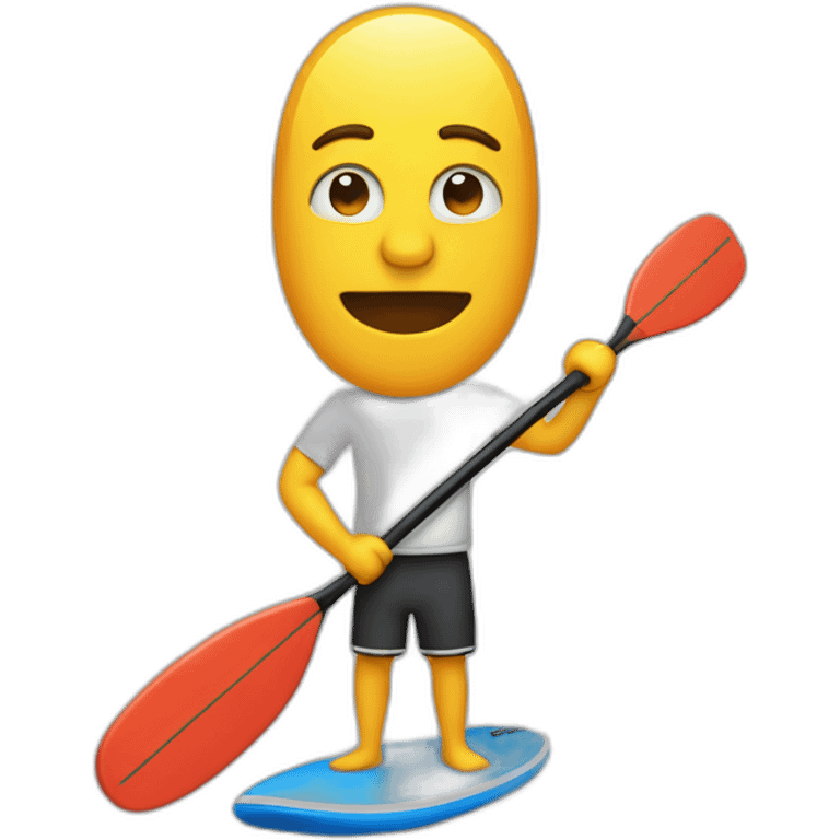 standup paddle emoji