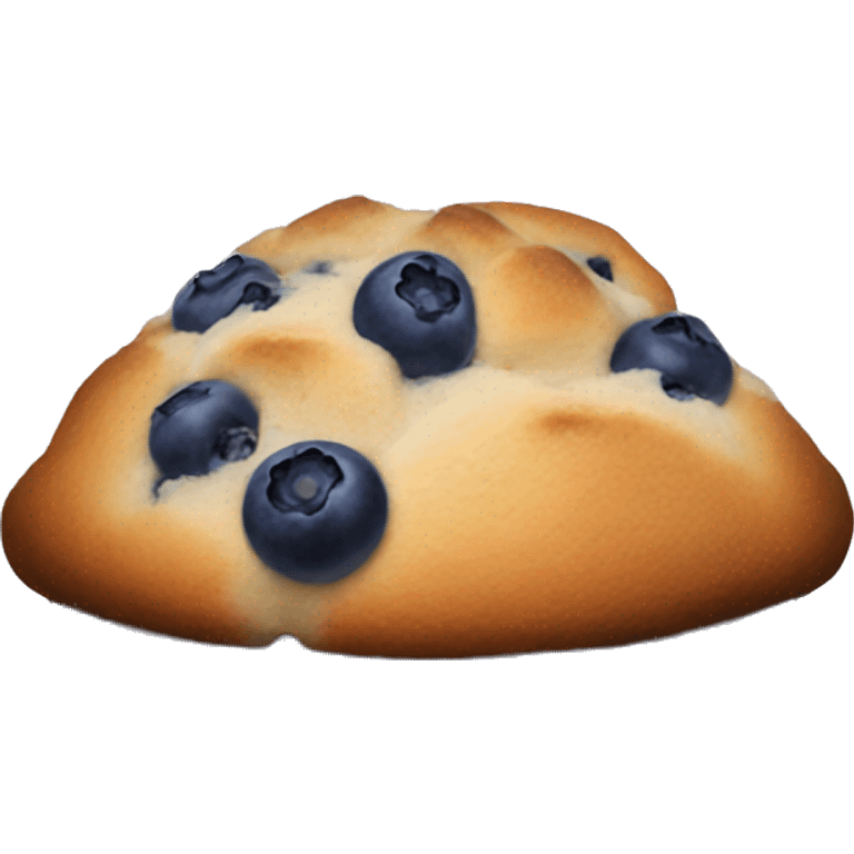 blueberry muffin emoji