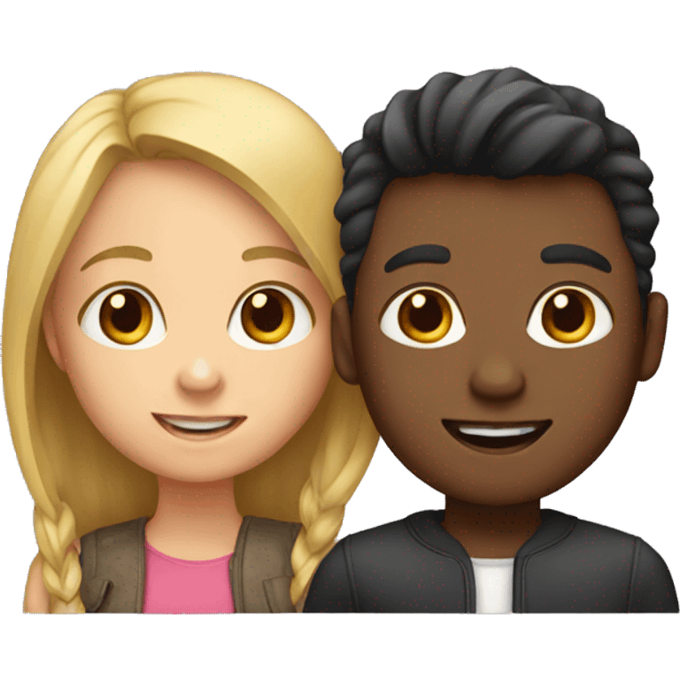 boy and girl  emoji