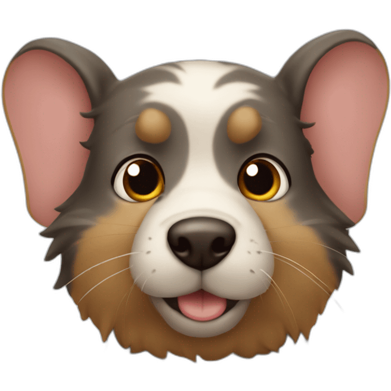 Raton de praga perro emoji