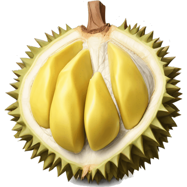 Durian fruit emoji