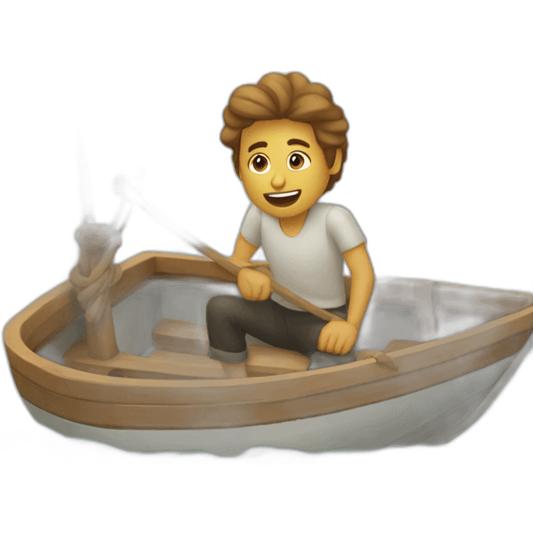 Un énorme bateaux  emoji