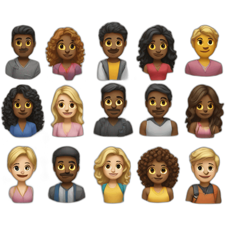 group of people emoji