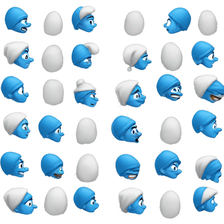 Smurfs emoji