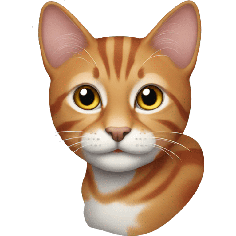 Red silver tabby emoji