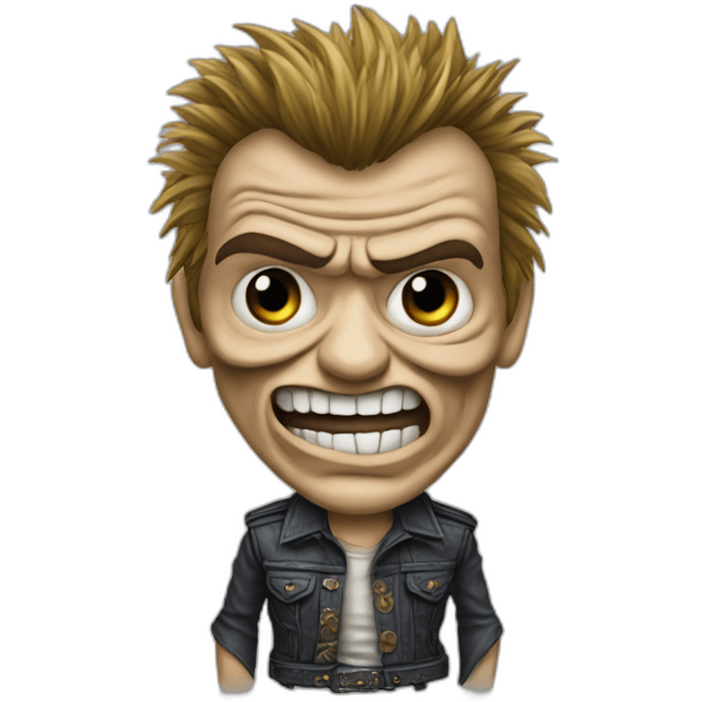 eddie from iron maiden emoji