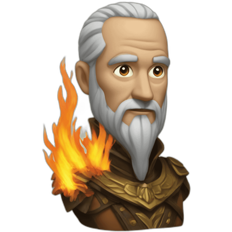 lord of the apocaliptic burning forests emoji