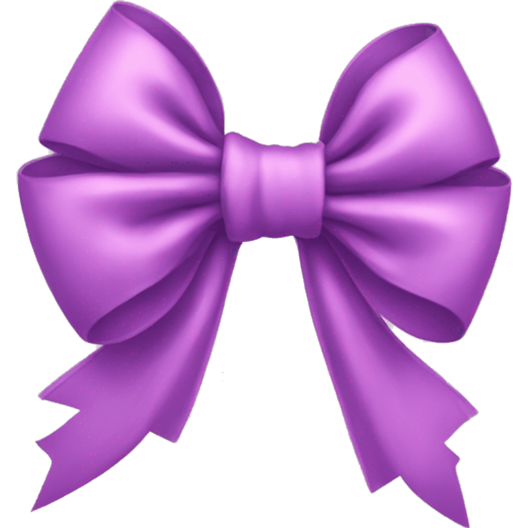 Coquette bow emoji