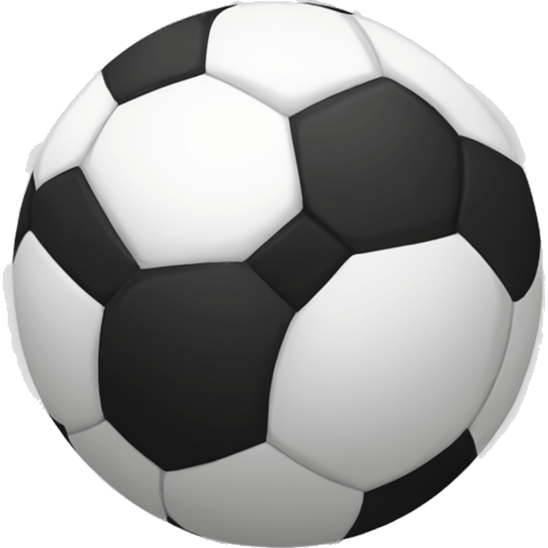 Aesthic foot-ball emoji black and white emoji