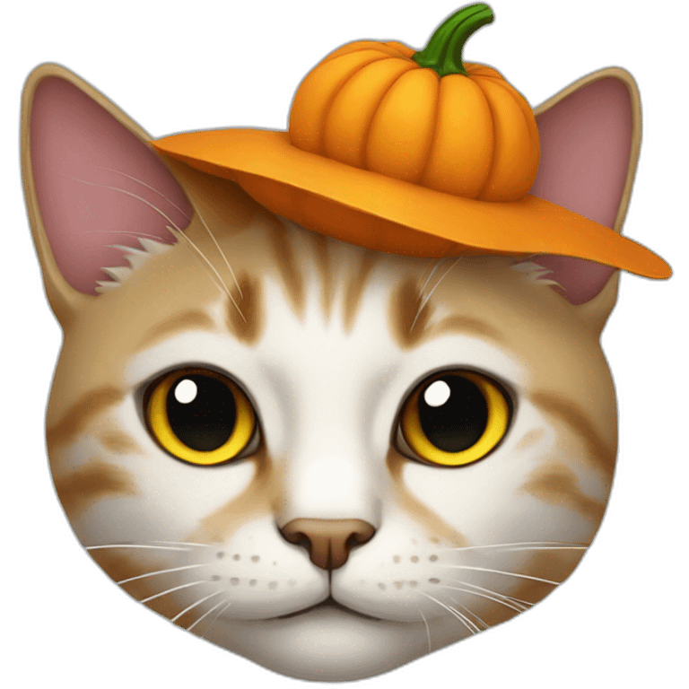 cat-pumpkin-hat emoji