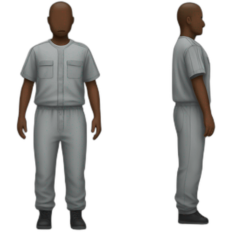 Prison jumpsuit emoji