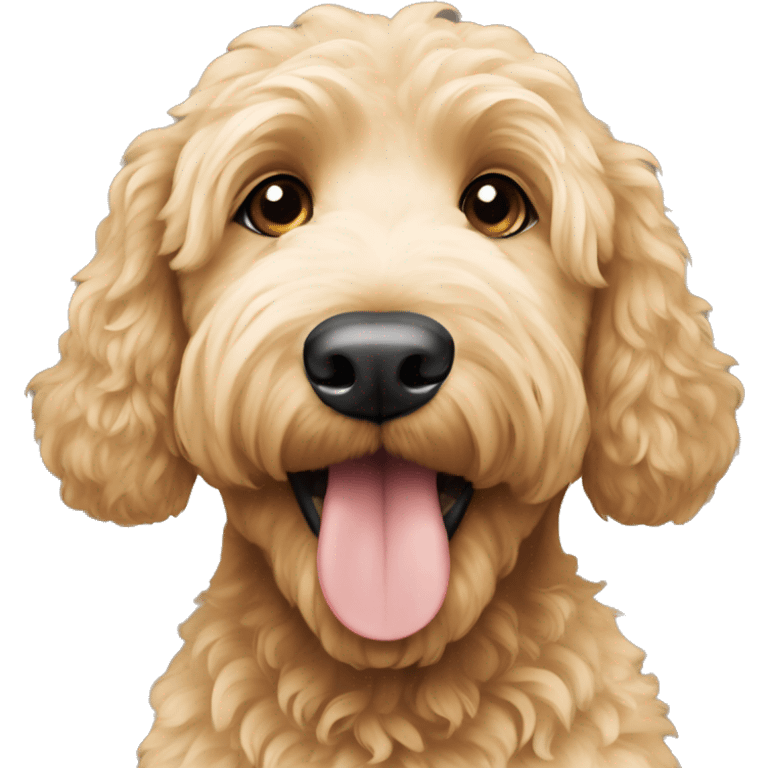 Goldendoodle emoji