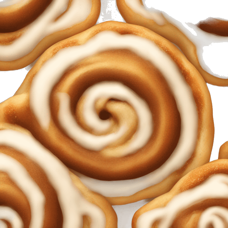 Aesthetic cinnamon roll emoji