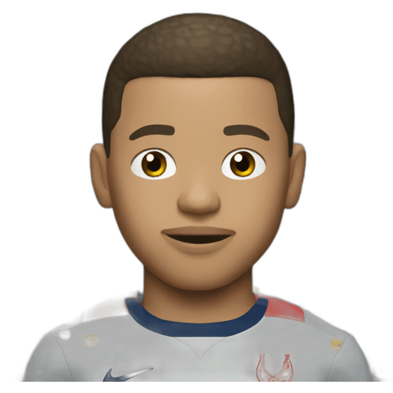 Mbappé qui vomit emoji