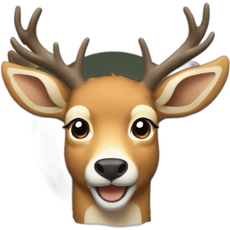 Deer in luffy style  emoji