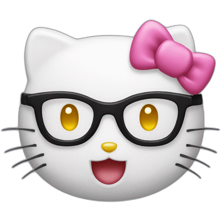 Hello kitty très enervée emoji