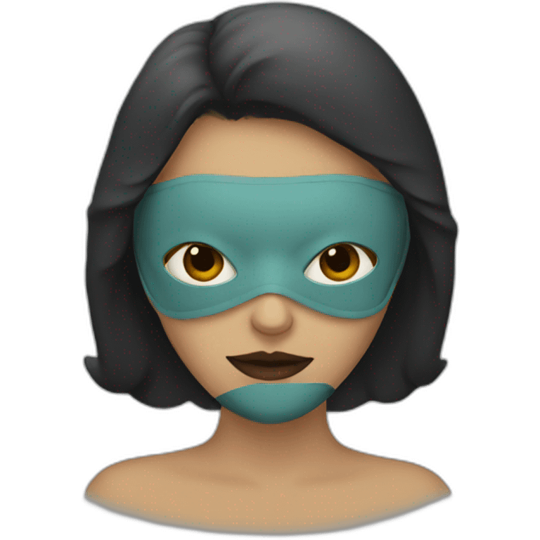 masked woman emoji