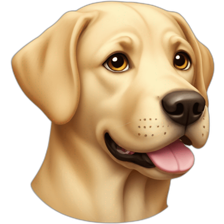 Labrador dog emoji