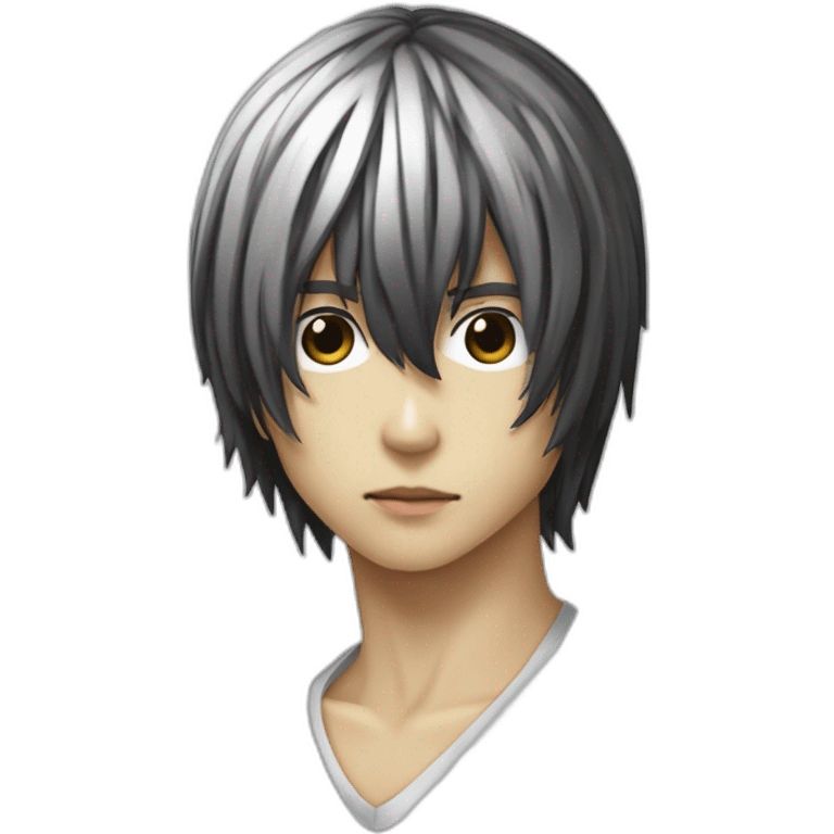 Death note liver noir fermé emoji