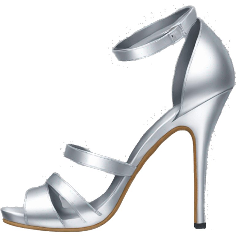 Silver heels  emoji