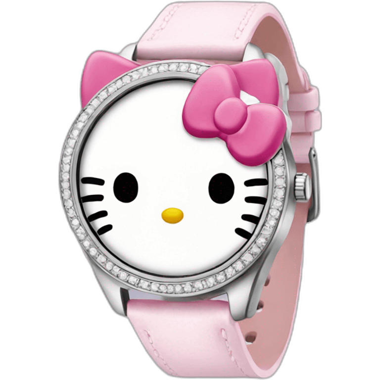 hello kitty watch emoji