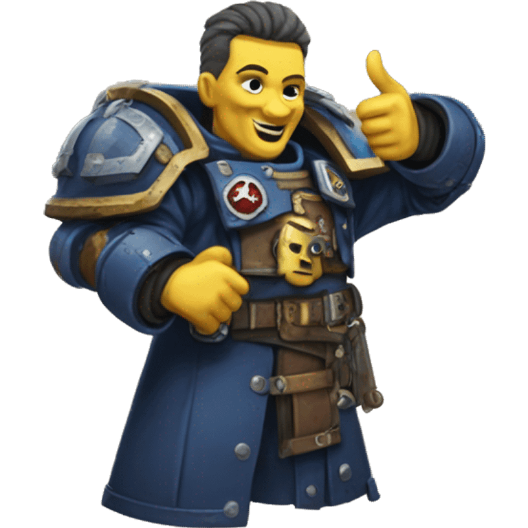 Warhammer 40k thumbs up emoji