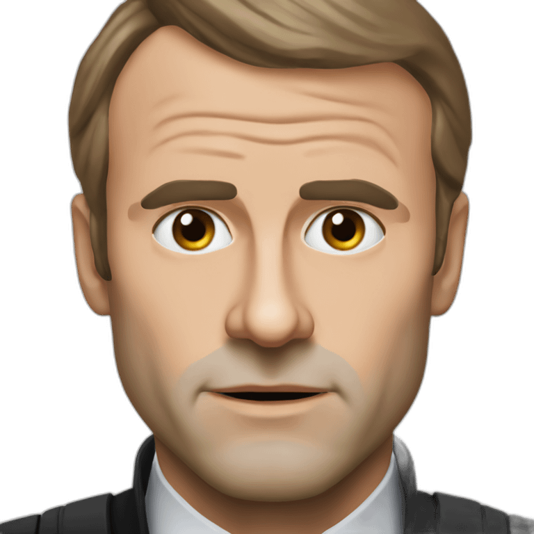 darth vador as emmanuel macron emoji