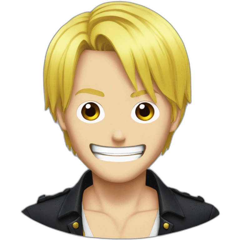 Sanji from one piece emoji