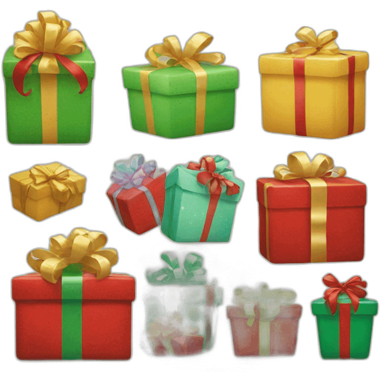 christams gifts emoji