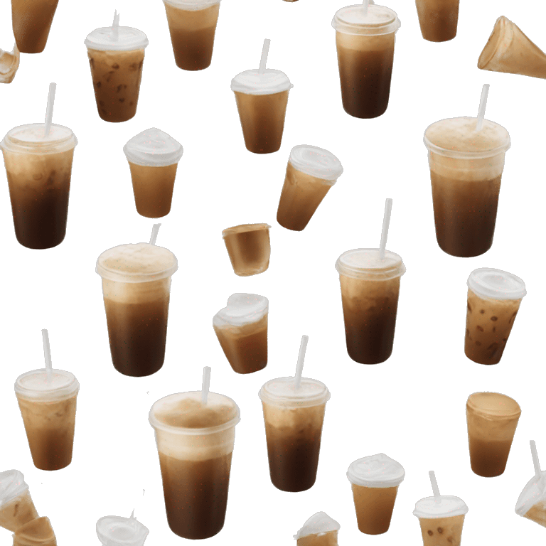 Ice coffee  emoji