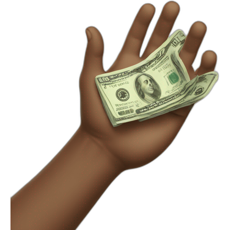 hand money emoji