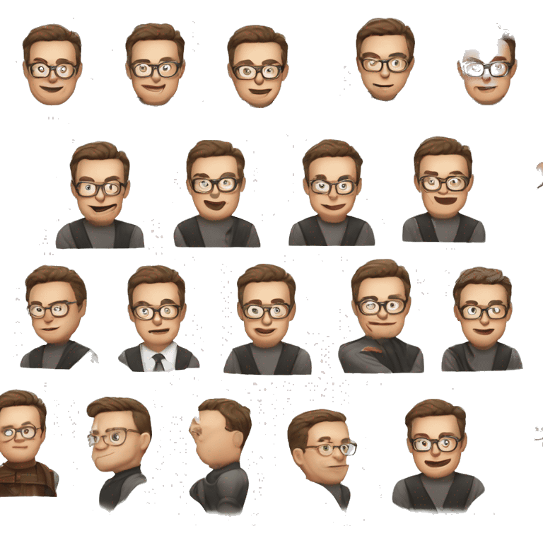 elon musk nerd annoying emoji