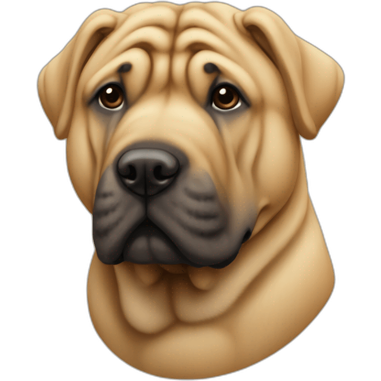 adult sharpei rhude emoji