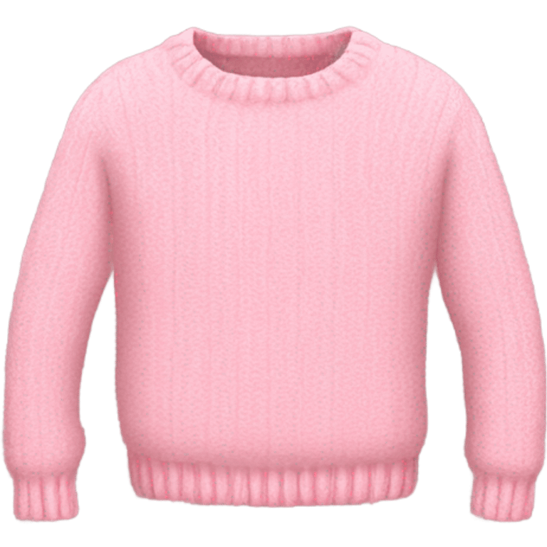 soft pink sweater emoji