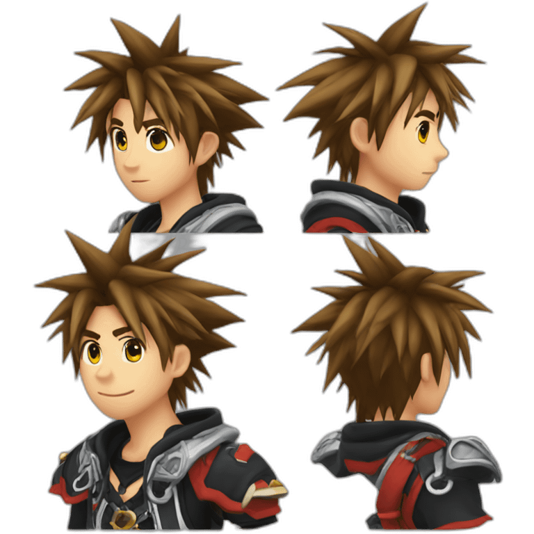 sora kingdom hearts emoji