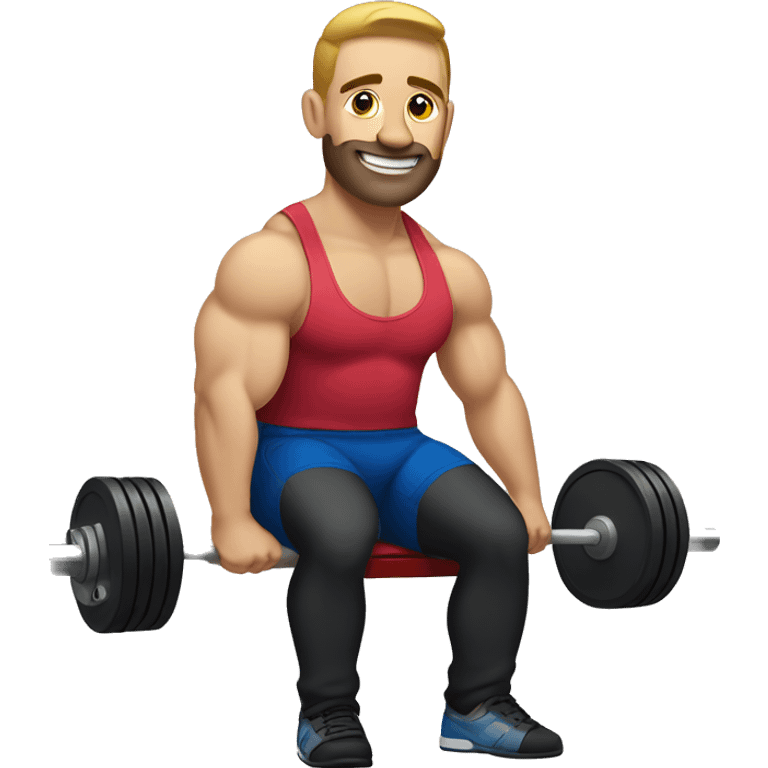 Powerlifting for the disabled emoji