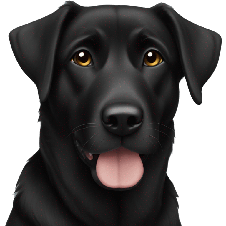 black german shepard lab mix  emoji