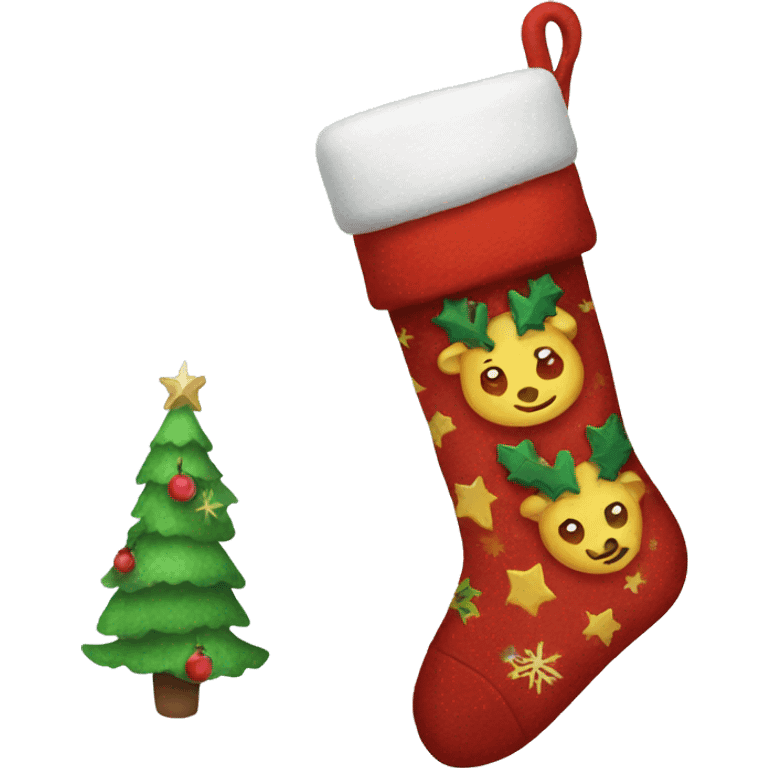 christmas socks  emoji