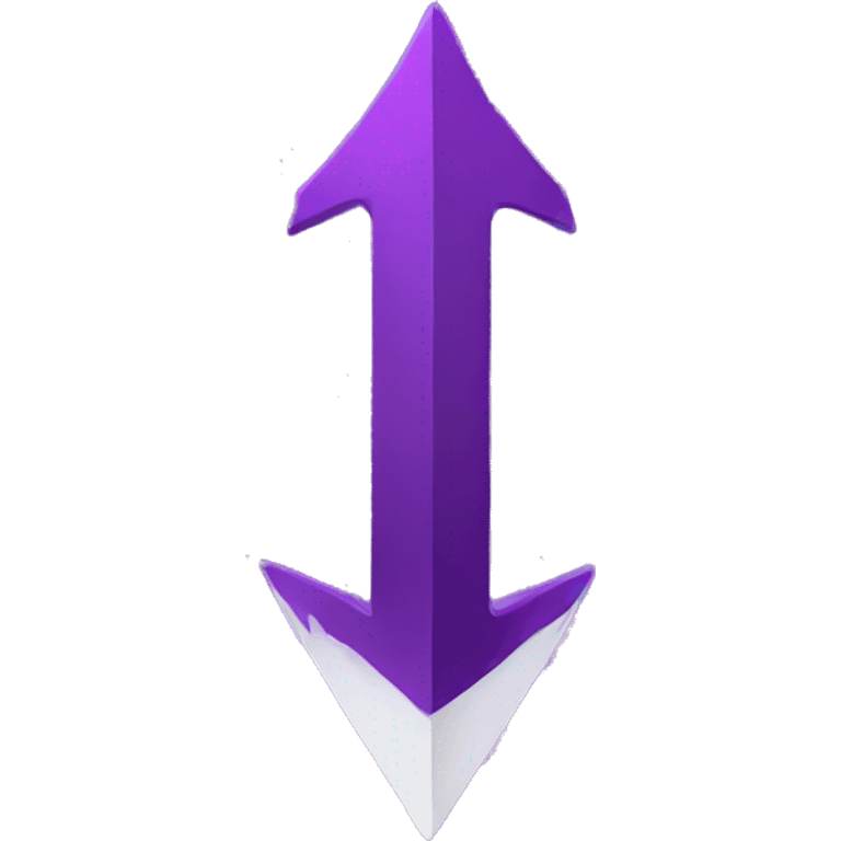 purple arrow emoji