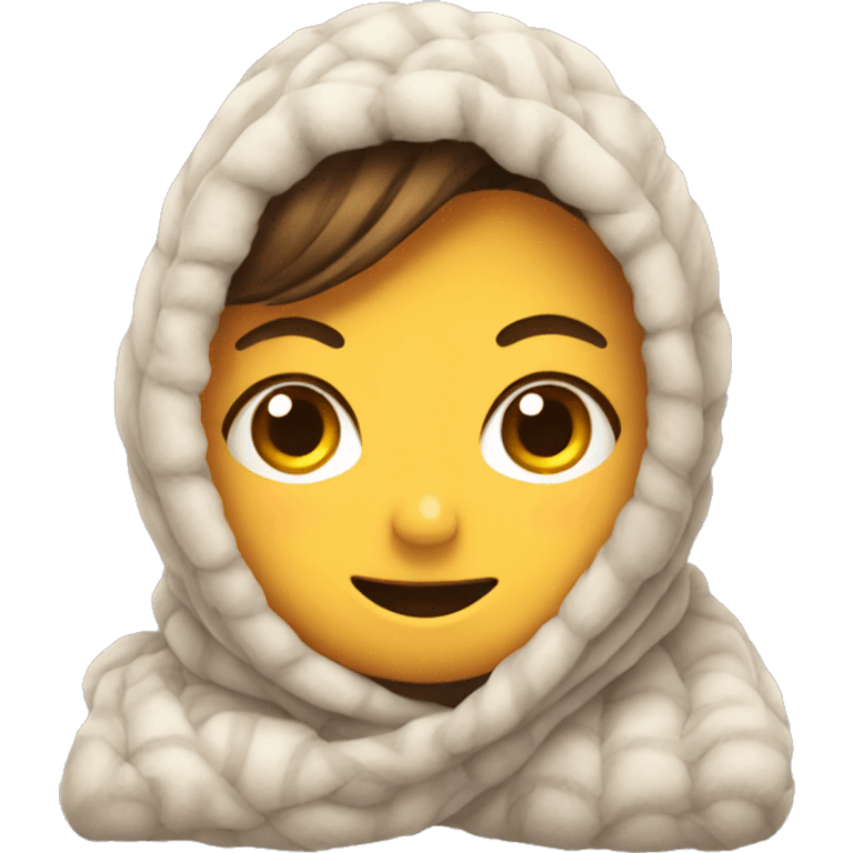 cute blanket  emoji